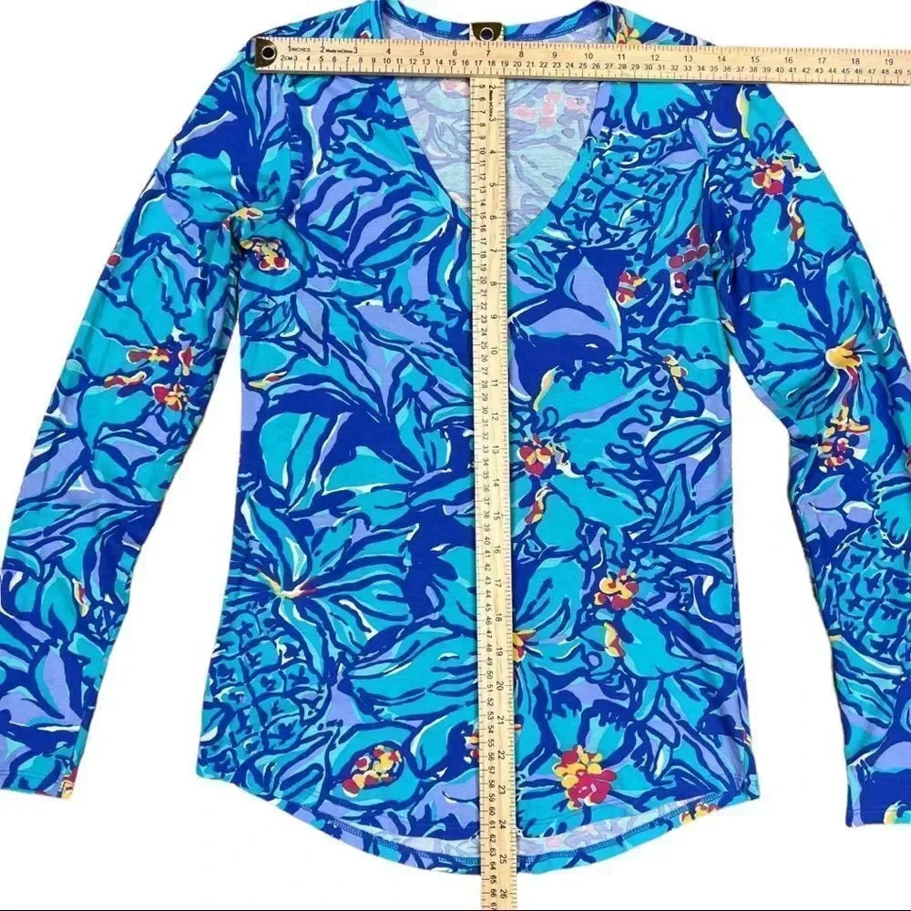 Lilly Pulitzer Arielle Mai Tai Blue Purple - Picture 6 of 7